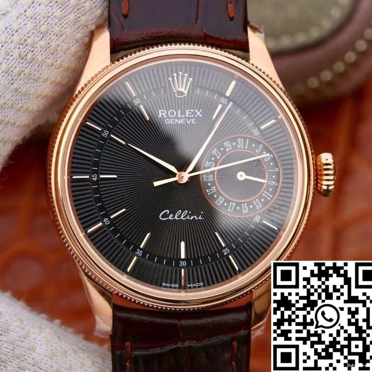 MKS Date Rose Factory 18K Rolex Gold 50515 Case Celini 0329